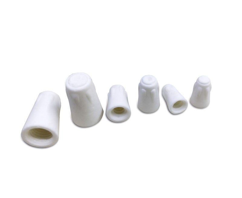 VOBRAMY 20 Pack Ceramic Wire Connector, Small Size 22-14 AWG, 600V High Heat Twist Caps (01) - Image 2